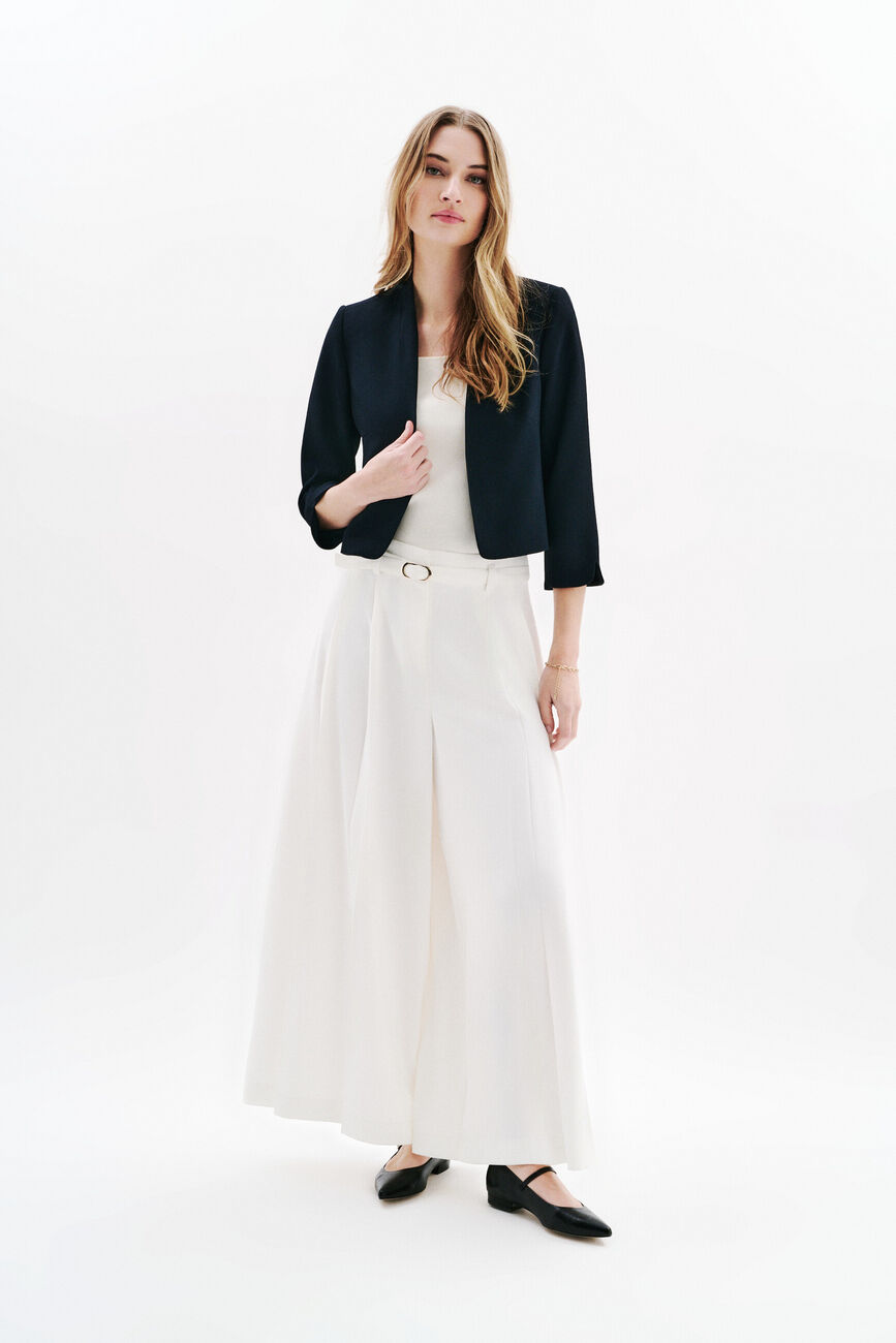 Veste vangela bleu marine femme