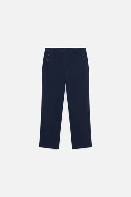 Pantalon Polynesie bleu marine femme