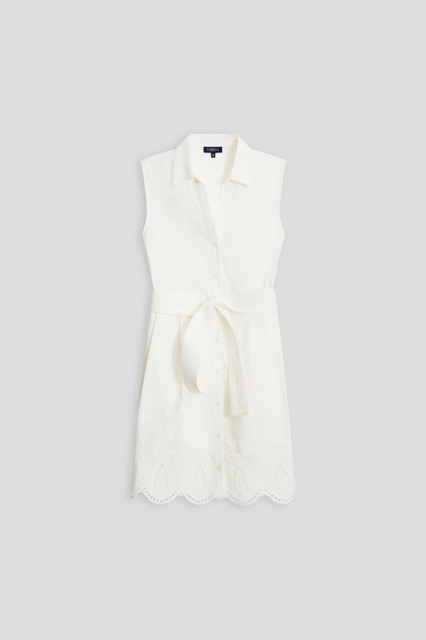 Robe Romia blanc femme