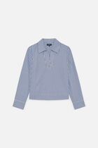 Clodia2 shirt pastel blue woman