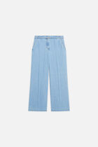 Trousers Palomadenim2 baby blue denim woman