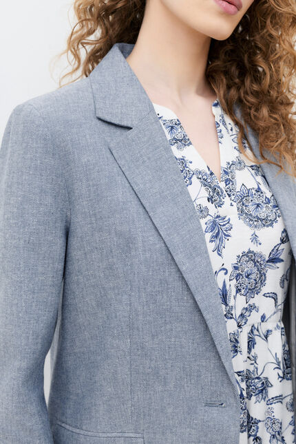 Veste Vesuve 3 bleu gris femme