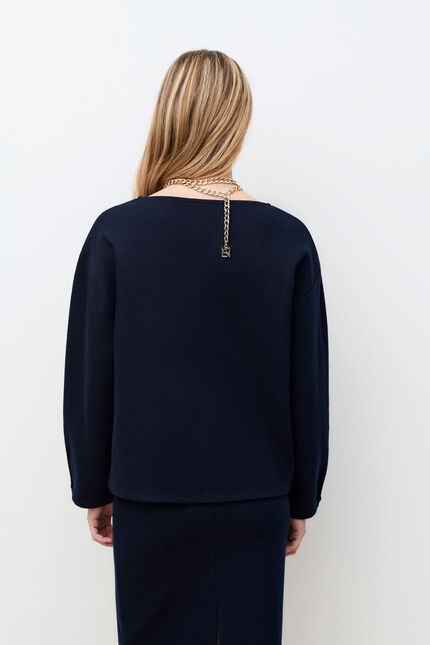 T-shirt Tninie bleu marine femme