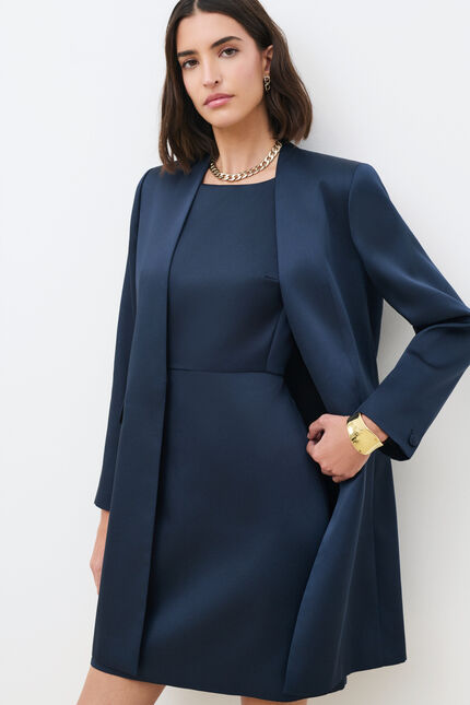 Veste Gladis bleu marine femme