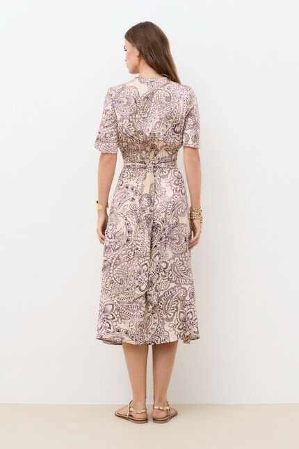 Robe Rleila ecru femme