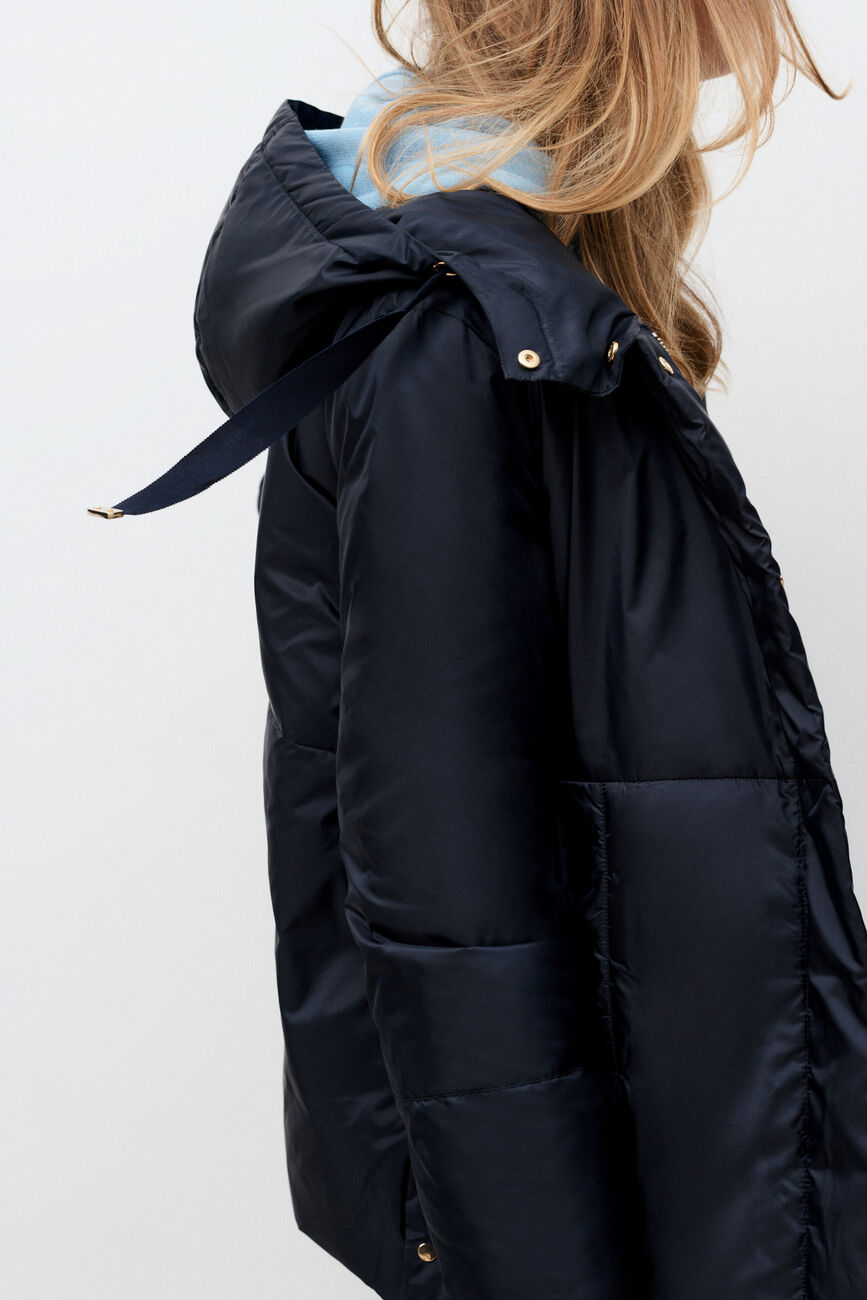Cappotto Galixe blu navy donna