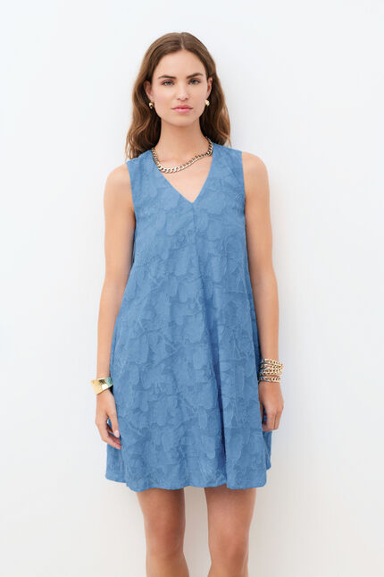 Robe Rbritney bleu ciel femme