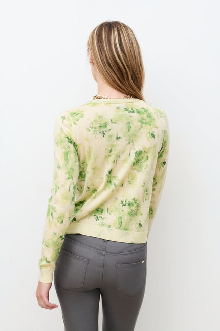 Gilet Mveronica vert anis femme