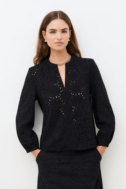 Chemise Camilou noir femme