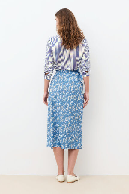 Jupe Jeleste bleu femme