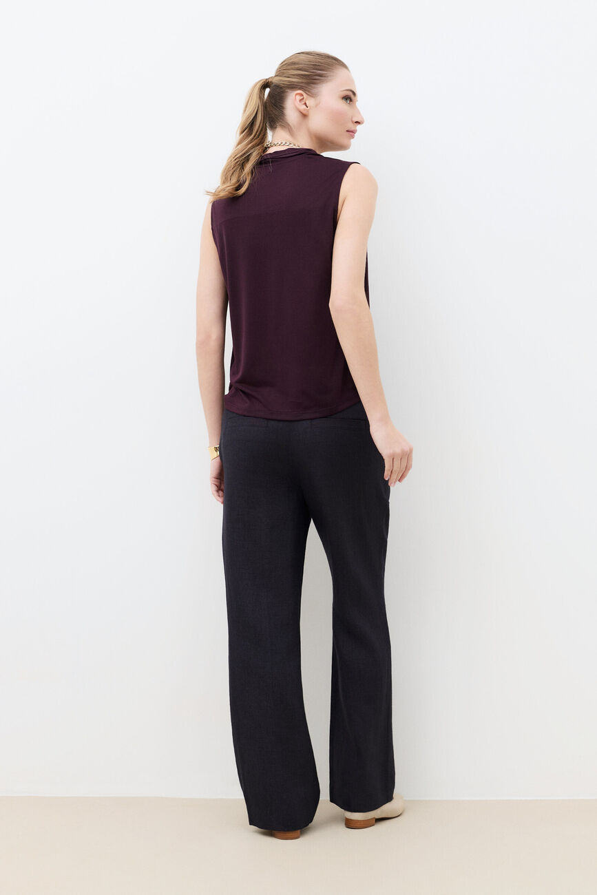 Maglietta Tmuse marron fonc&eacute; donna