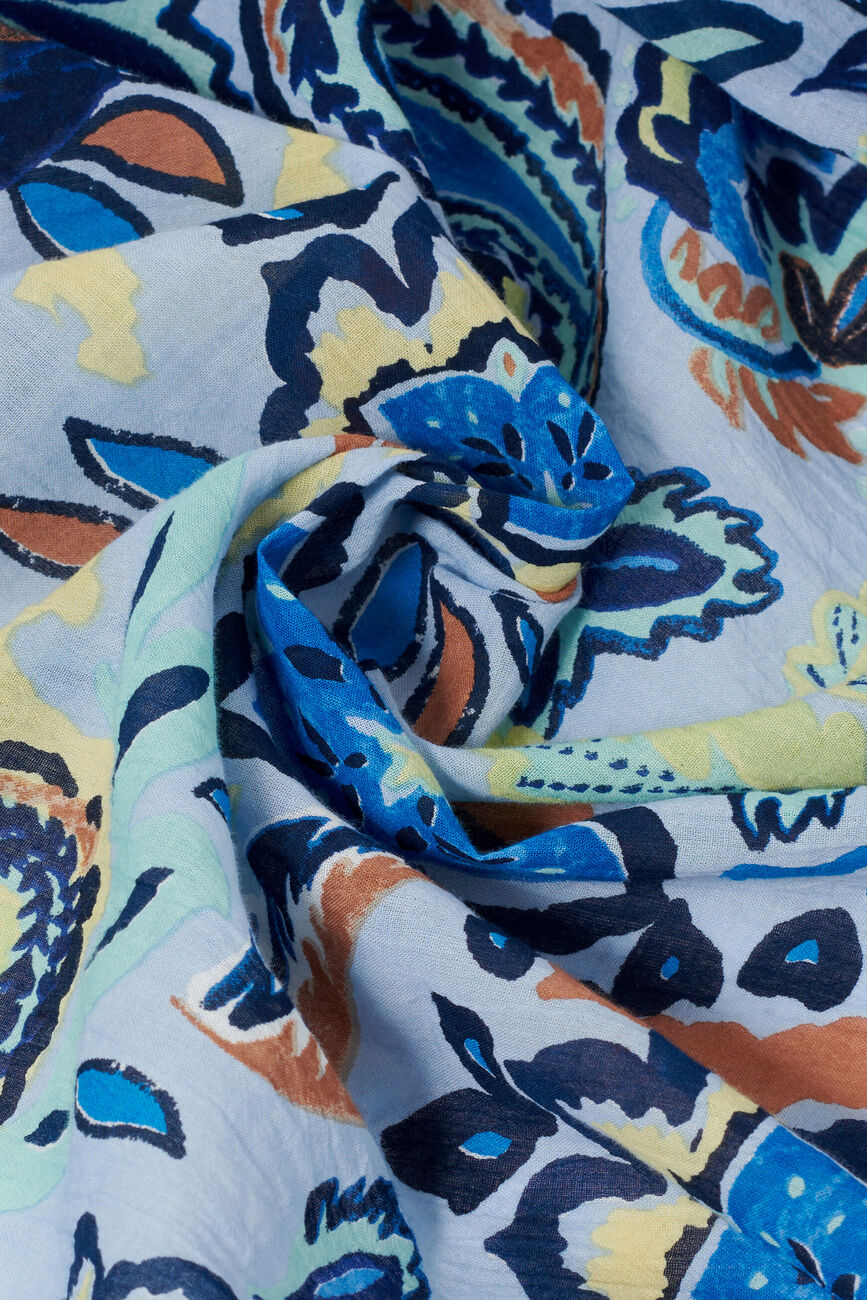 Foulard Lapaya bleu marine femme