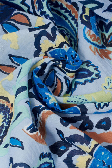 Foulard Lapaya bleu marine femme
