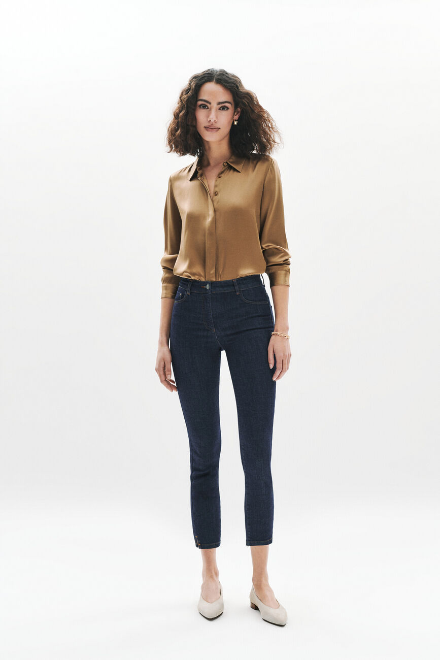 jean pantacourt caleb b denim double stone femme