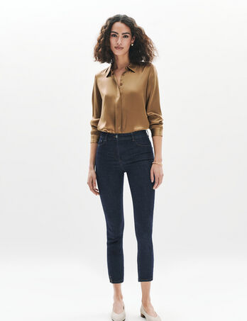 jean pantacourt caleb b denim double stone femme