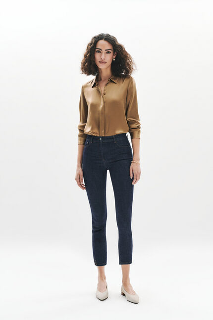 jean pantacourt caleb b denim double stone femme