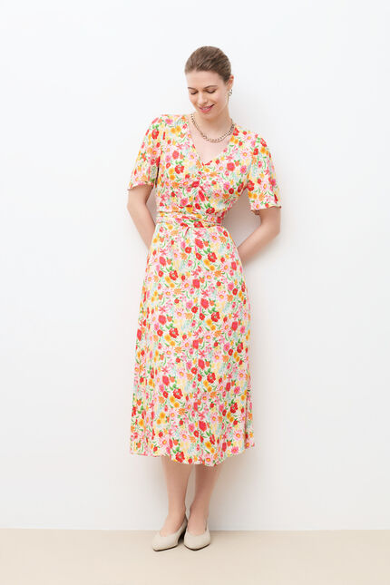 Robe Rleila multicolore femme