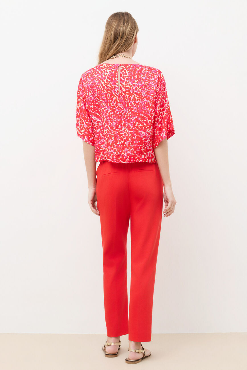 Pantal&oacute;n psidiko2 rojo mujer