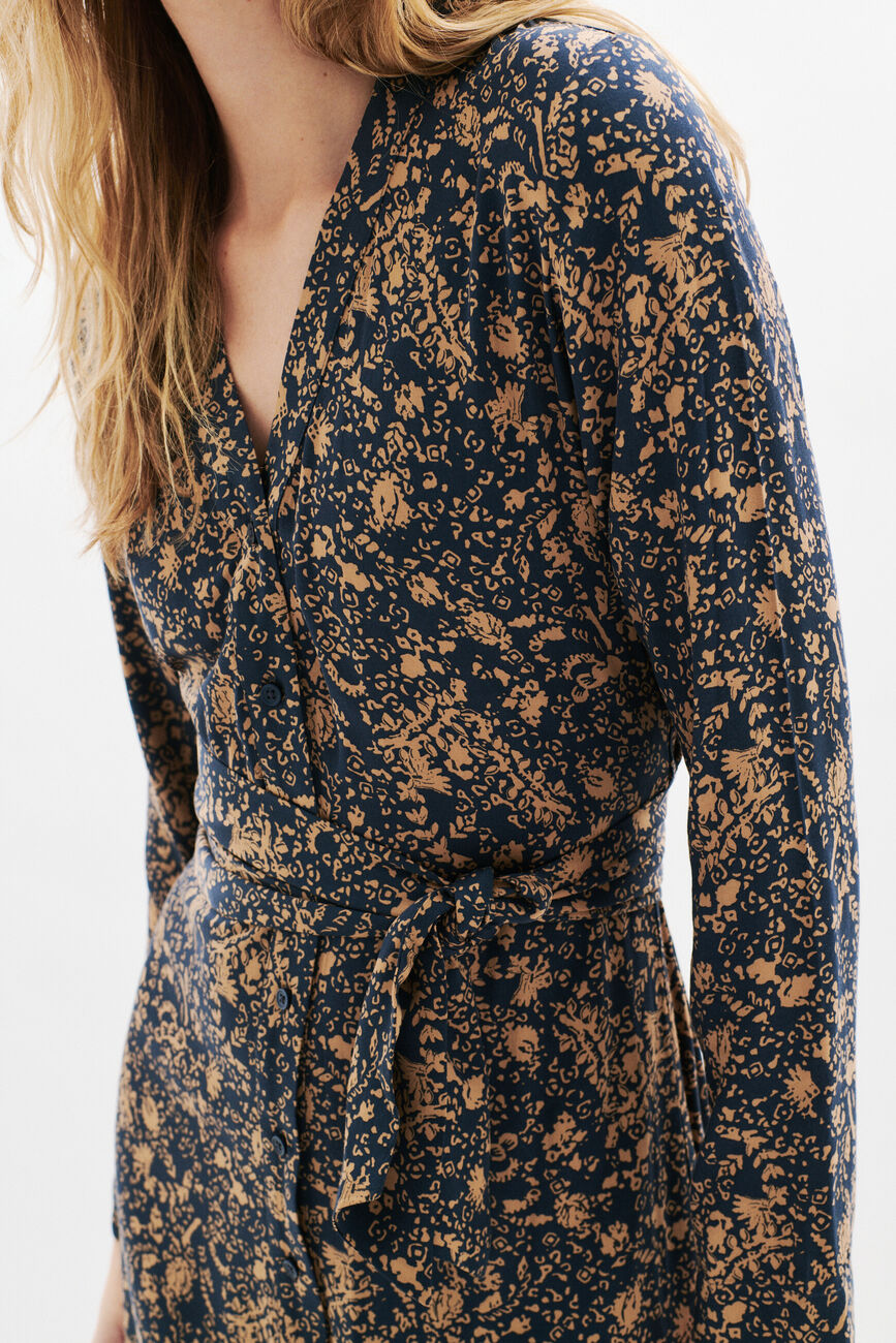 Robe Relise noir femme