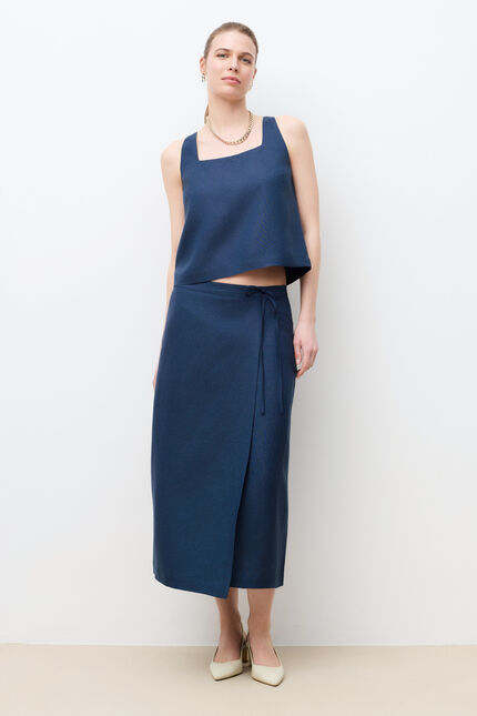 Jupe Joudy bleu femme
