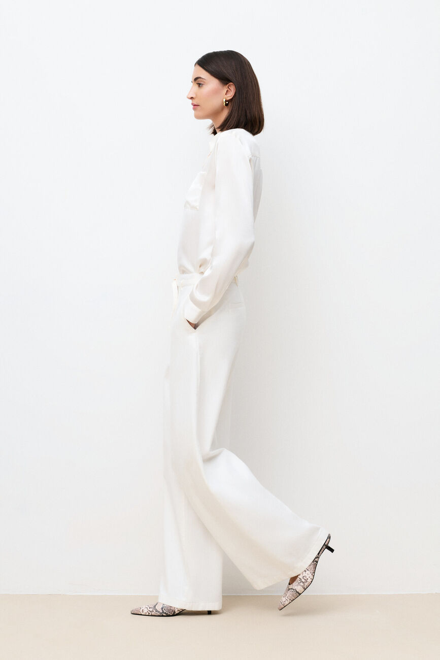 Pantal&oacute;n Paloma crudo mujer