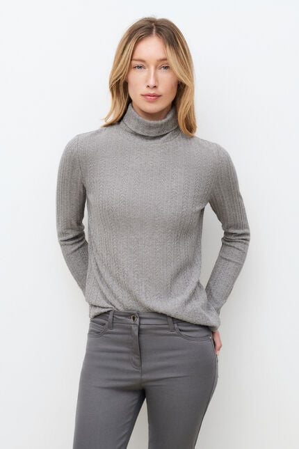 Camiseta tjena gris claro mujer