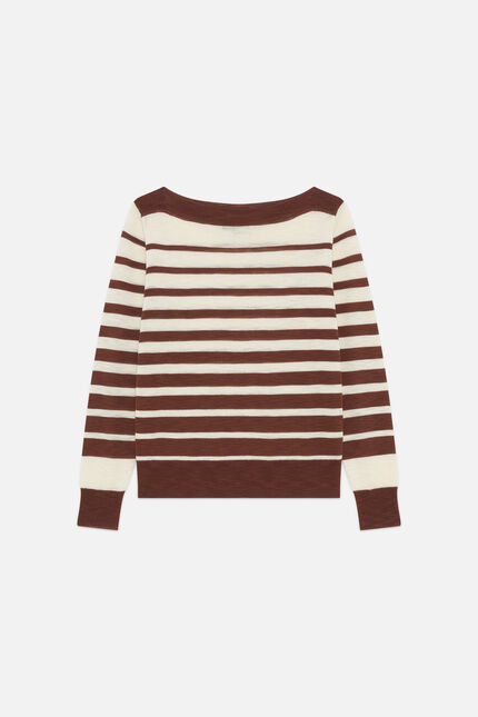 Mwallis sweater brown woman
