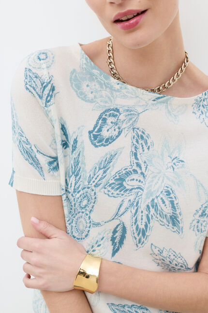 Pull Mlise ivoire femme