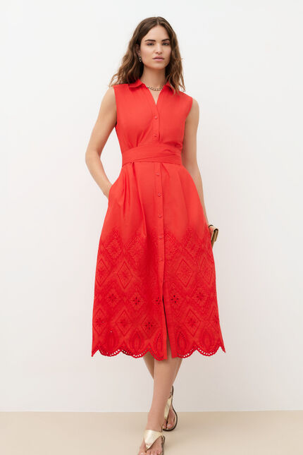 Robe Romial rouge femme
