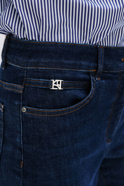 Pantalon Pacome denim double stone femme