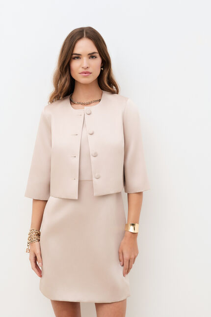Robe Rsoline2 couleur or femme