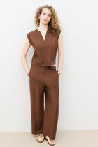 Trousers Paradis dark brown woman