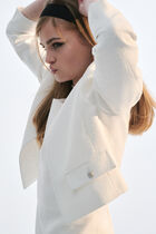 Virtuel jacket ecru woman