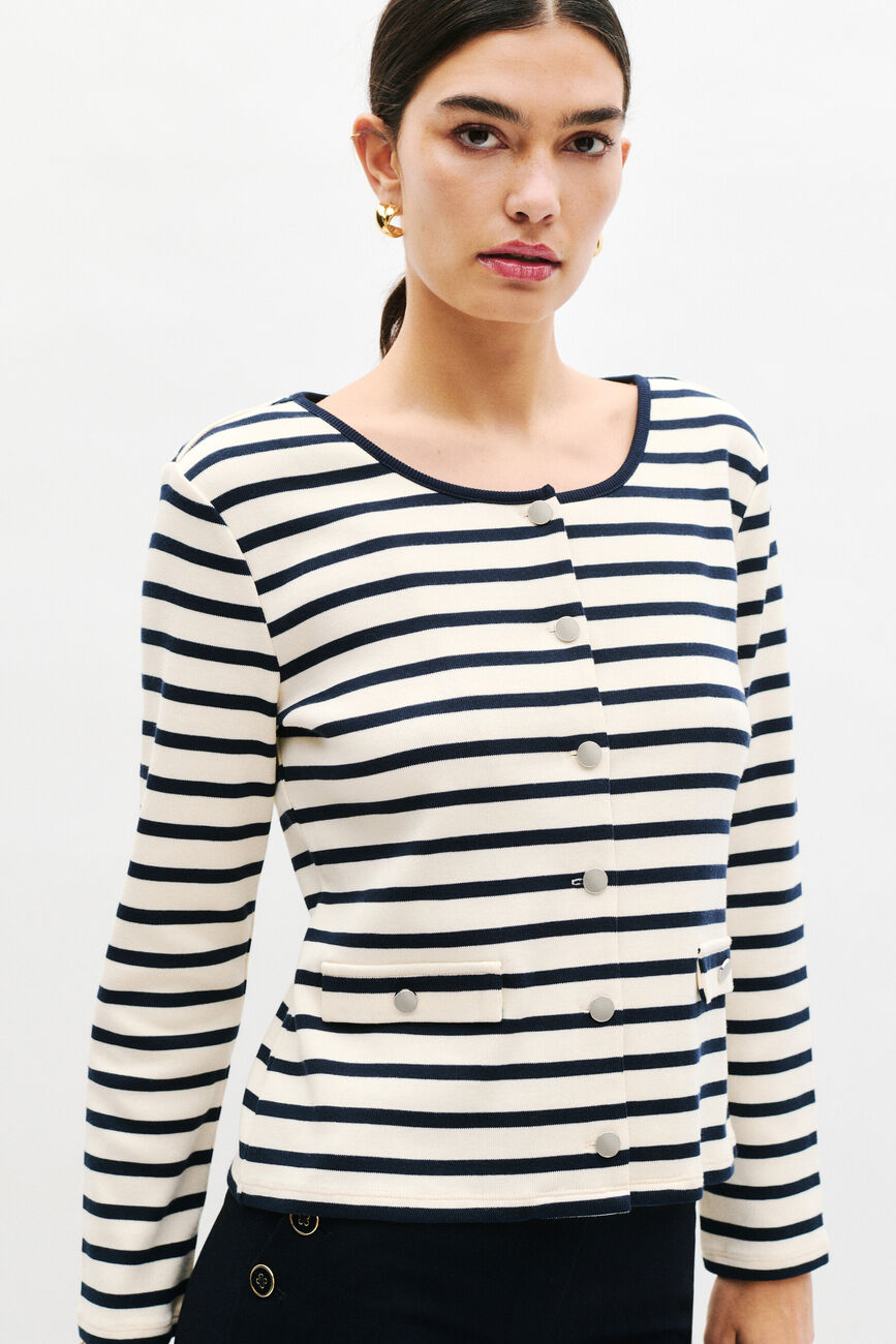 T-shirt Tdario creme femme
