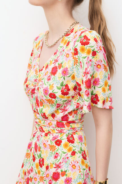 Robe Rleila multicolore femme