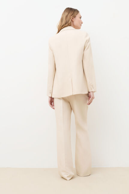 Veste Vpodium Raye rose poudr&eacute;e femme