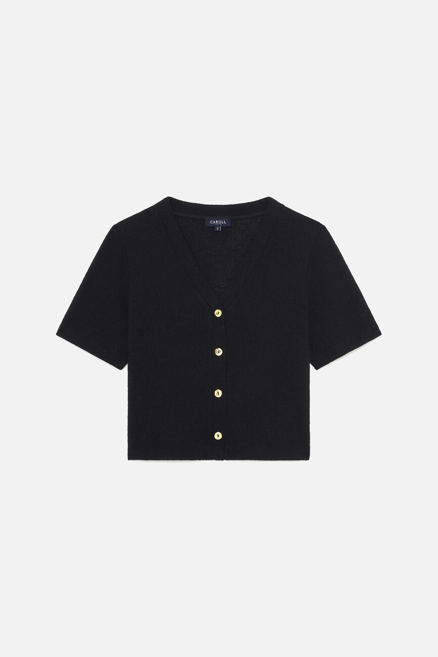 Tvacances T-shirt preto mulher