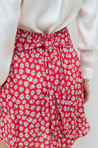 Jelisa skirt poppy red woman