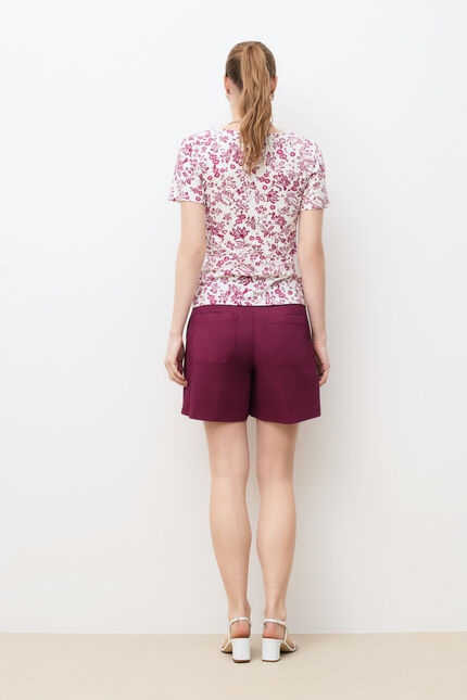 T-shirt Tvania1 ecru femme