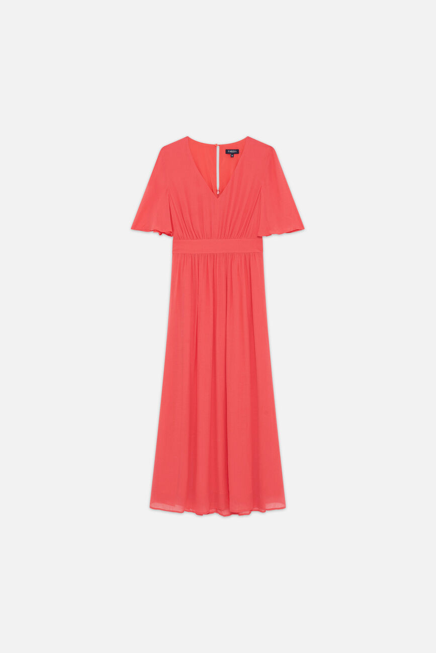 Kleid Rbeaute korallenrot damen