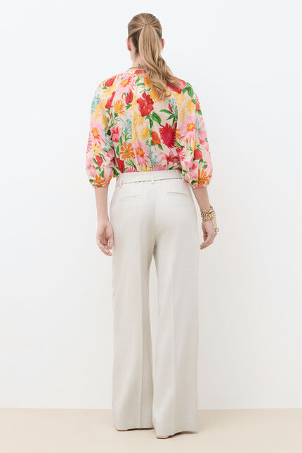 Pantalon Palmeraie Lurex sable femme