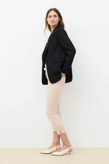 Veste Vpaule noir femme