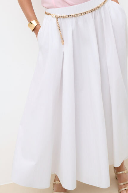 Jupe Jemilly blanc femme