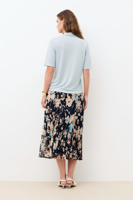 T-shirt Tmia bleu pastel femme