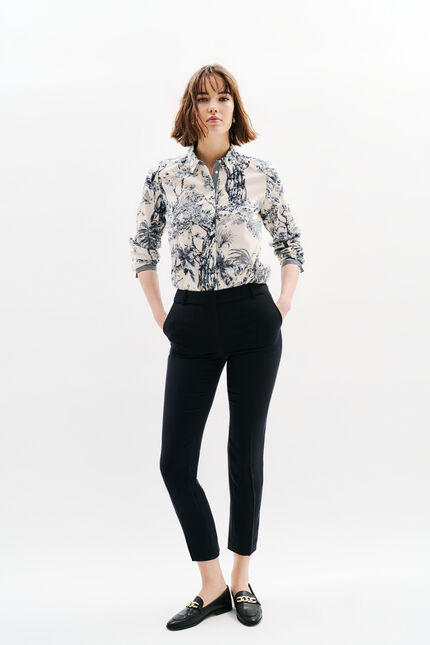 Chemise cjess bleu marine femme