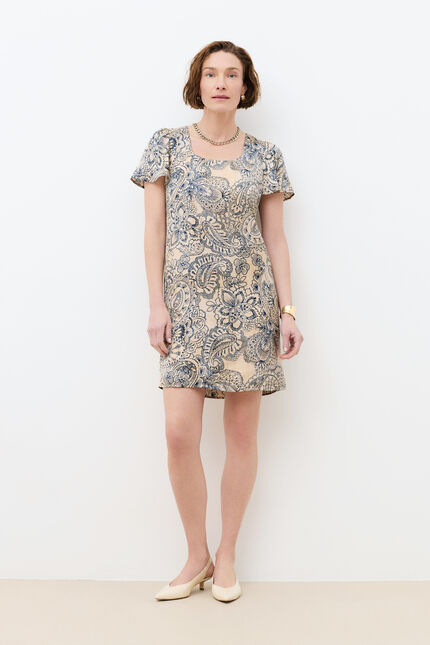 Robe Rufina ecru femme