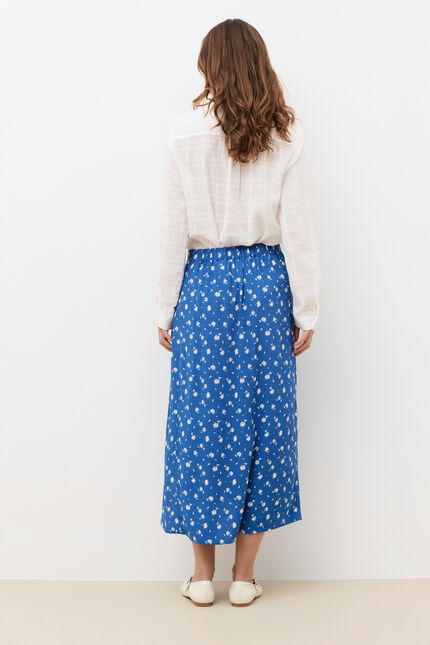 Jupe Josella bleu femme