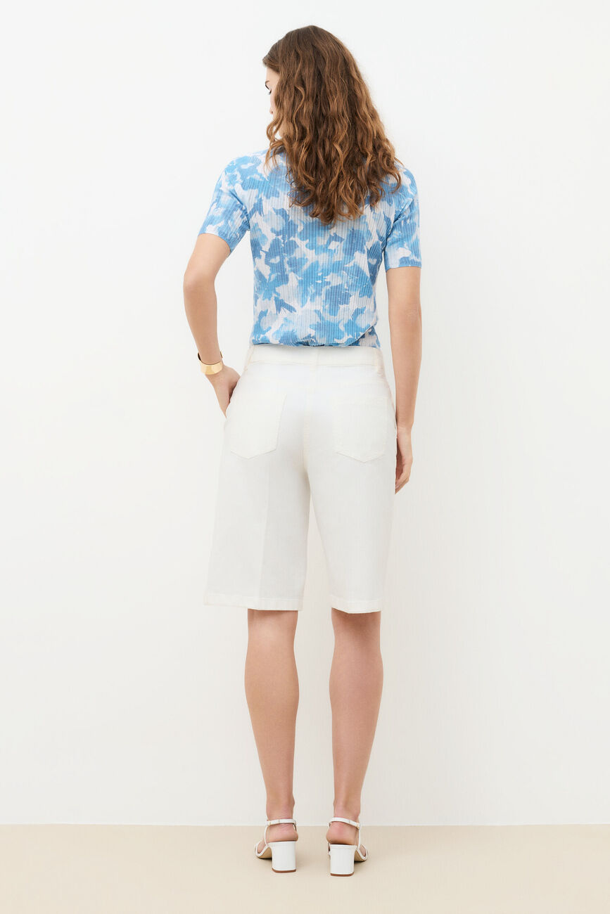 Short Permuda weiss damen