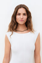 Rdana dress ecru woman
