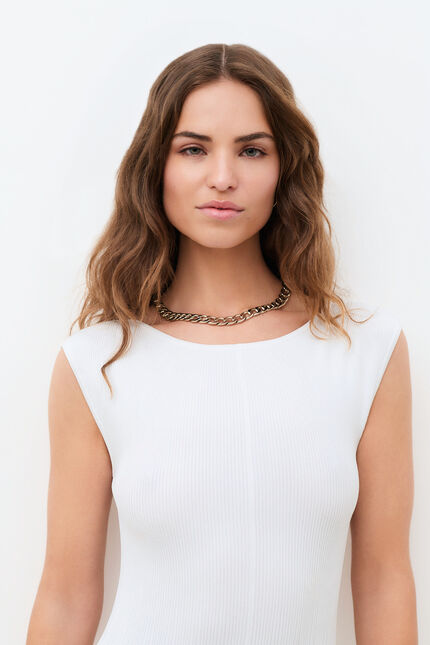 Robe Rdana ecru femme